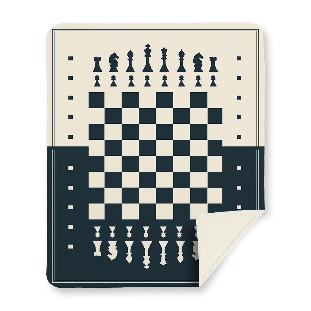 modern-chess-board-blanket-sherpa