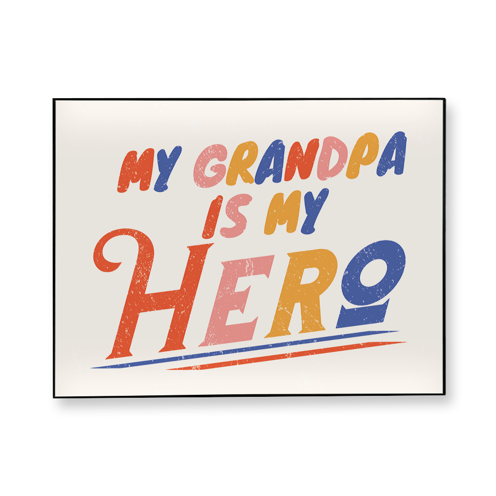 my-grandpa-is-my-hero-fabric-in-a-frame-wall-art