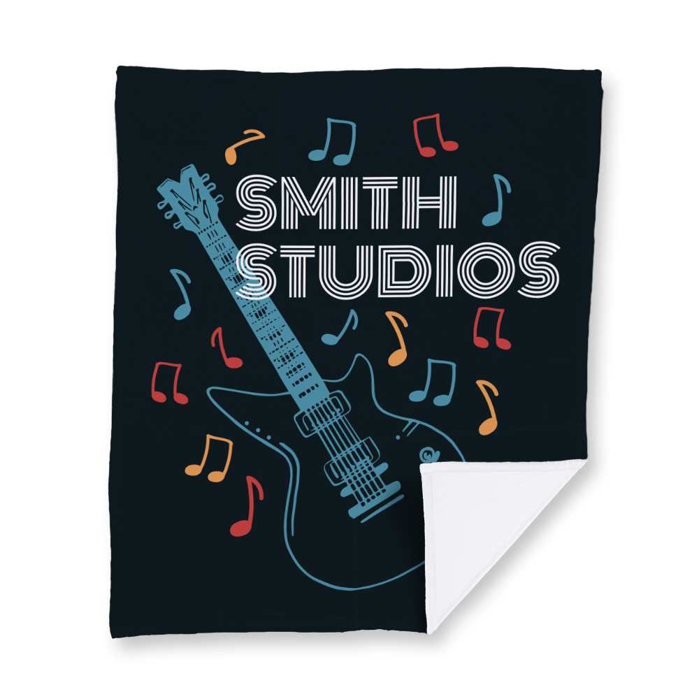 my-guitar-studio-line-art-blanket-velvety-portrait.png