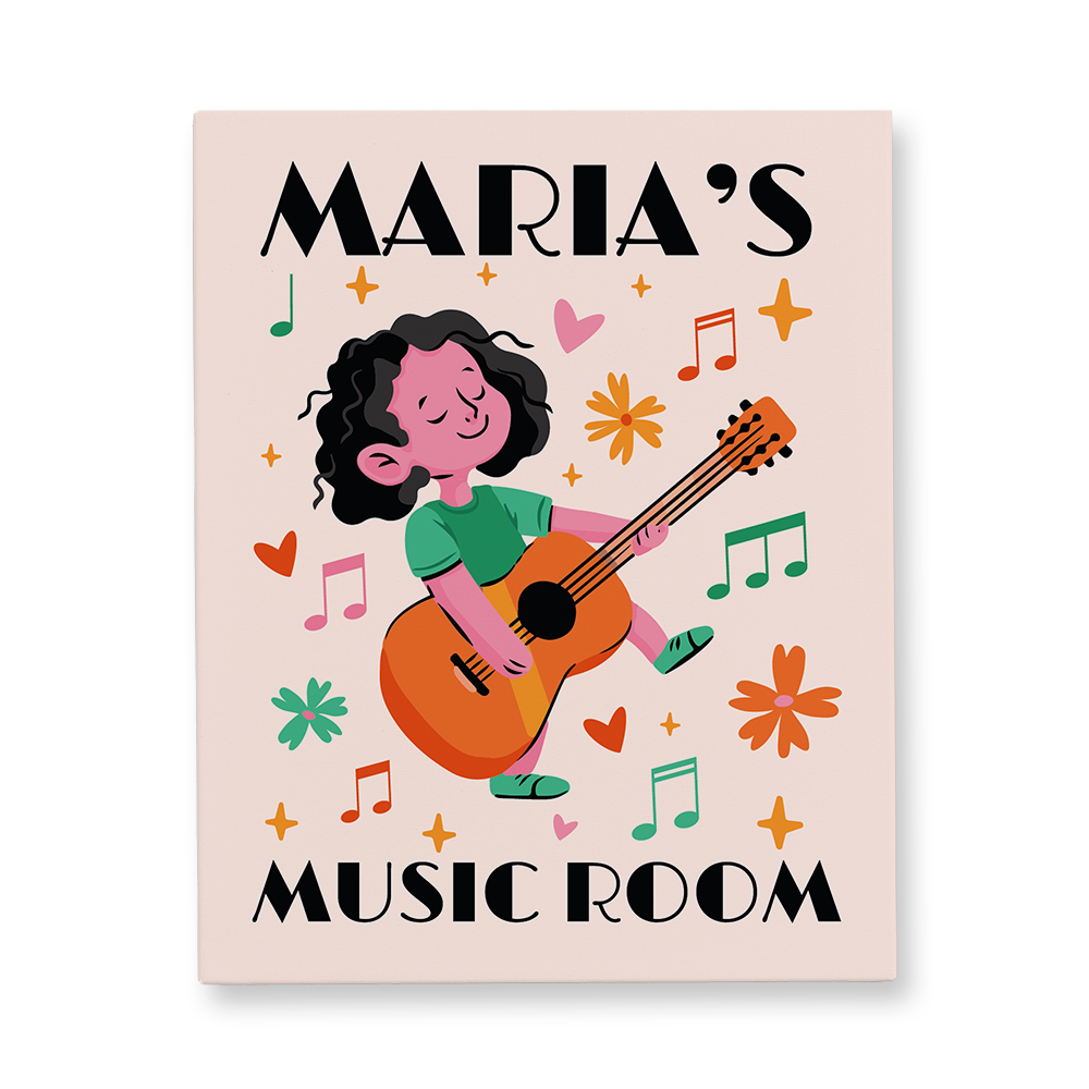 My Music Room Gallery Canvas Wall Art