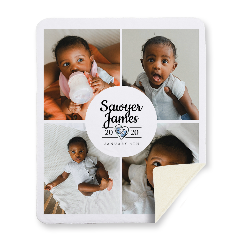 new-baby-photo-collage-blanket-sherpa