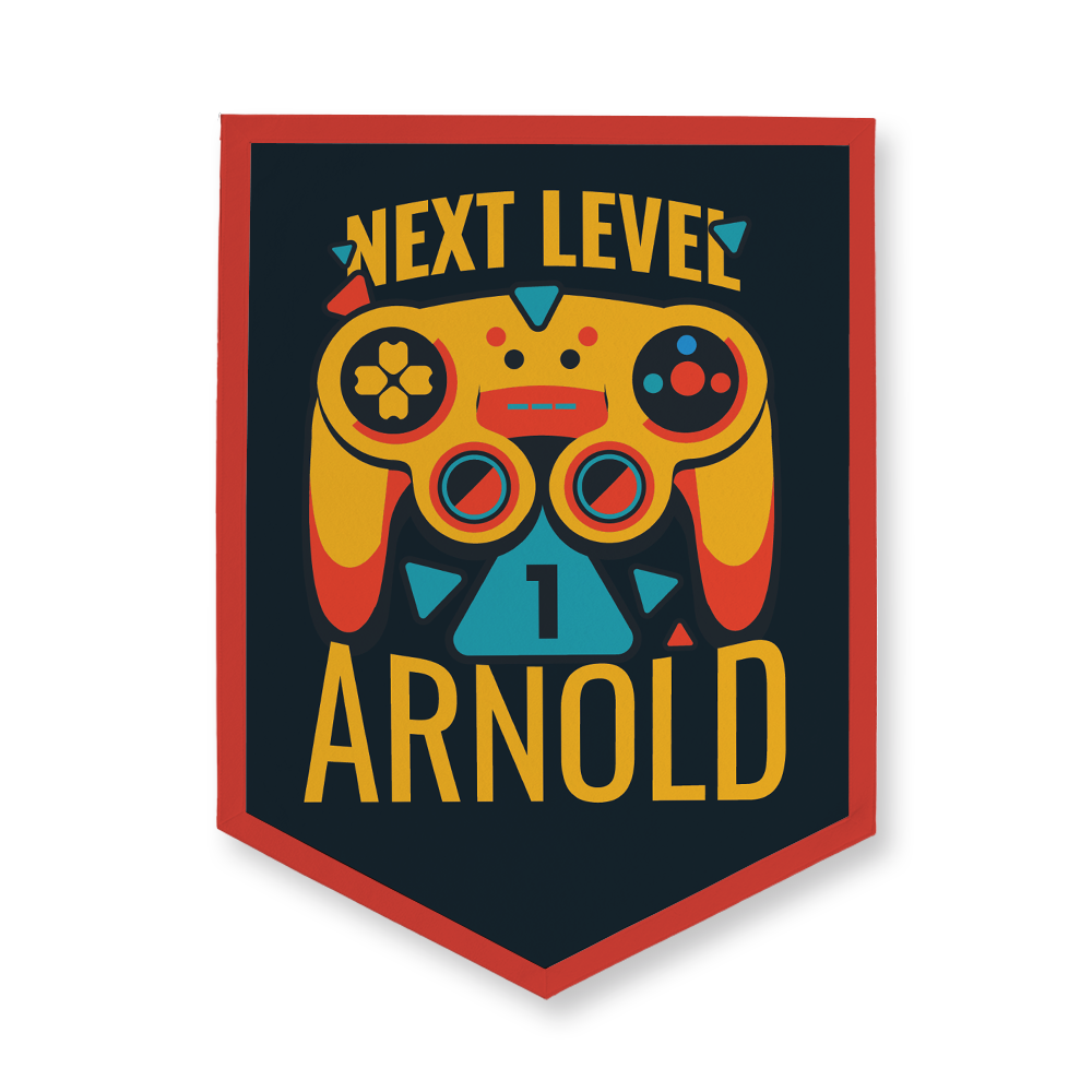 Next Level Gamer 5-Point Camp Flag