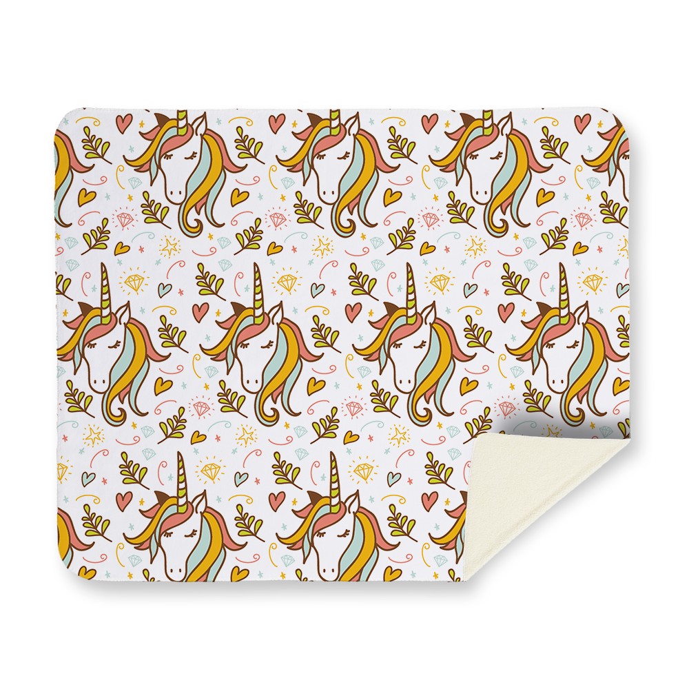 rainbow-unicorn-pattern-blanket-sherpa