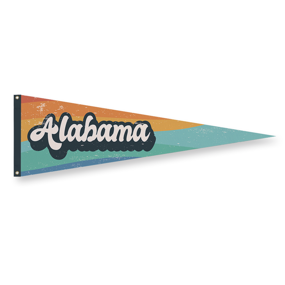 retro-lettering-alabama-pennant