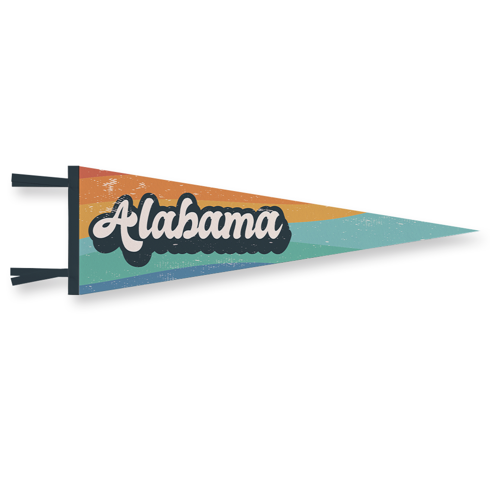 retro-lettering-alabama-pennant