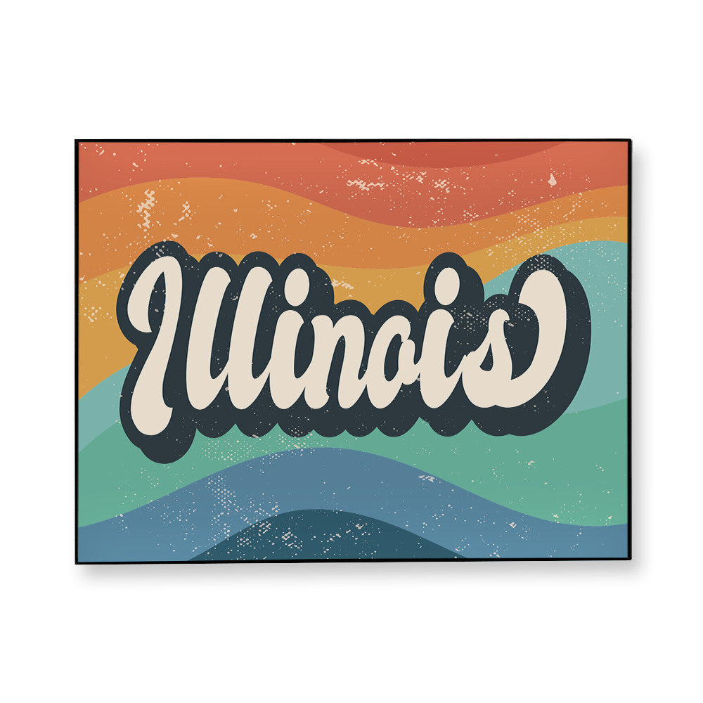 retro-lettering-illinois-fabric-in-a-frame-wall-art