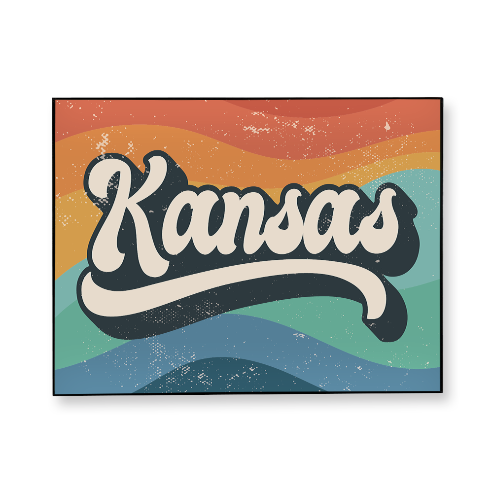 retro-lettering-kansas-fabric-in-a-frame-wall-art