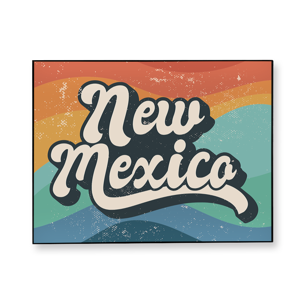 retro-lettering-new-mexico-fabric-in-a-frame-wall-art