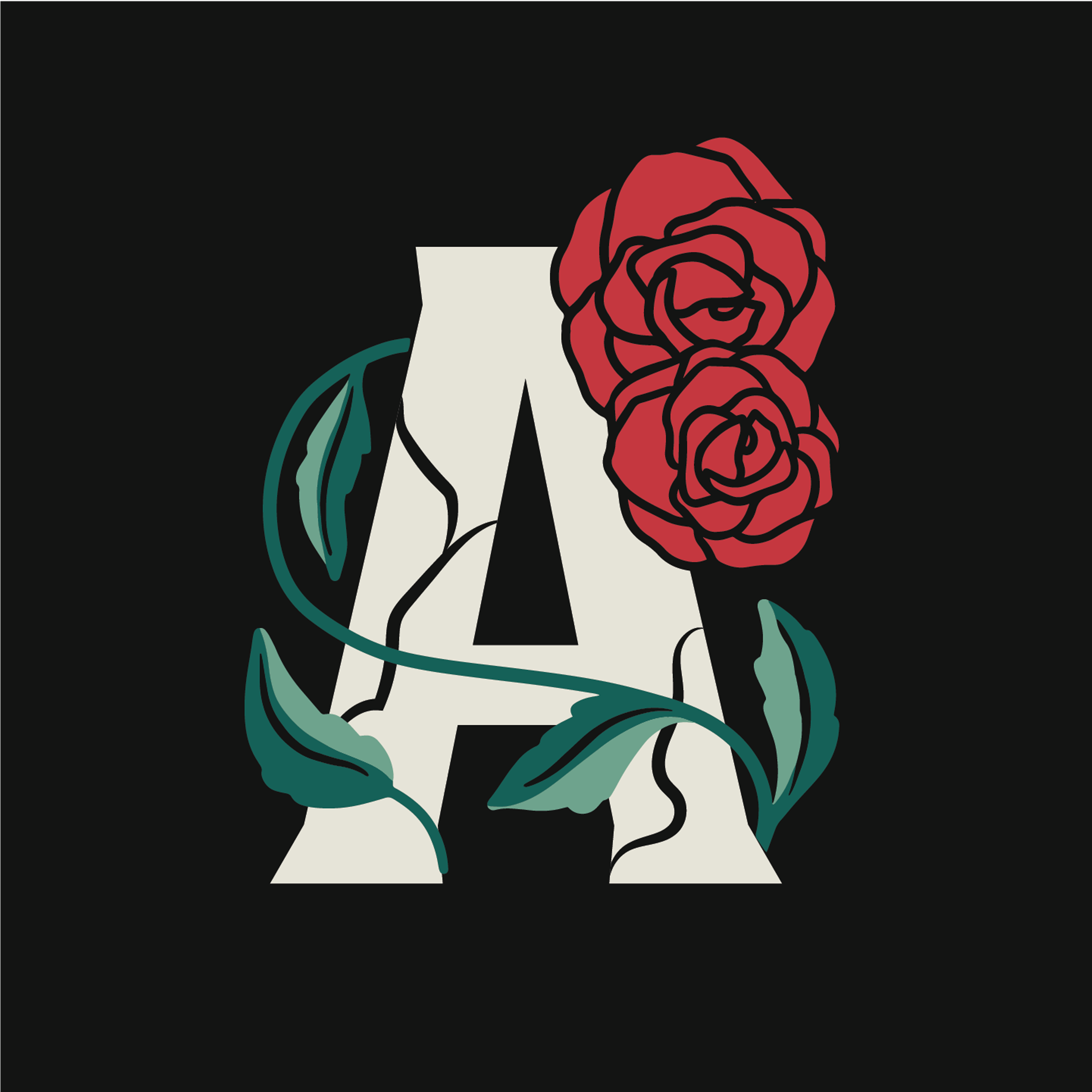 rose-letter-a-design-theme