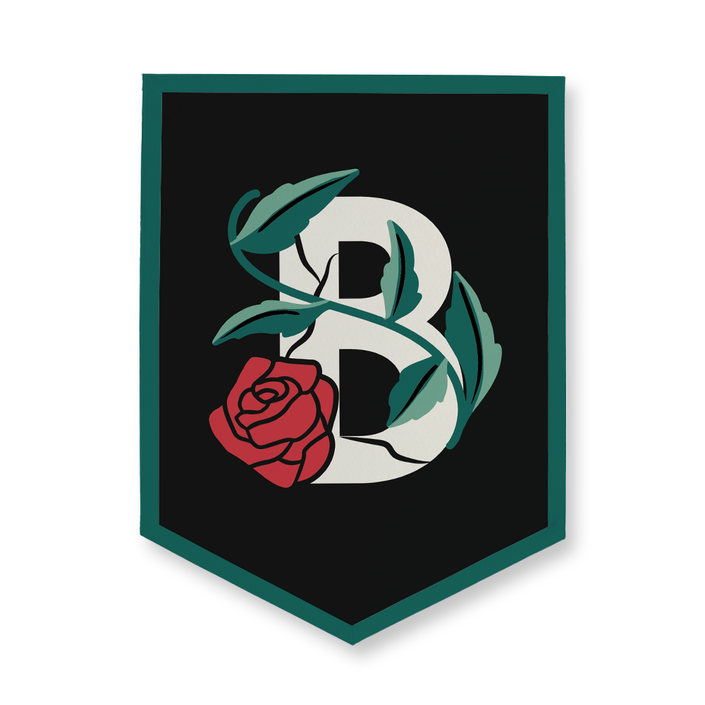 rose-letter-b-camp-flag-five-point