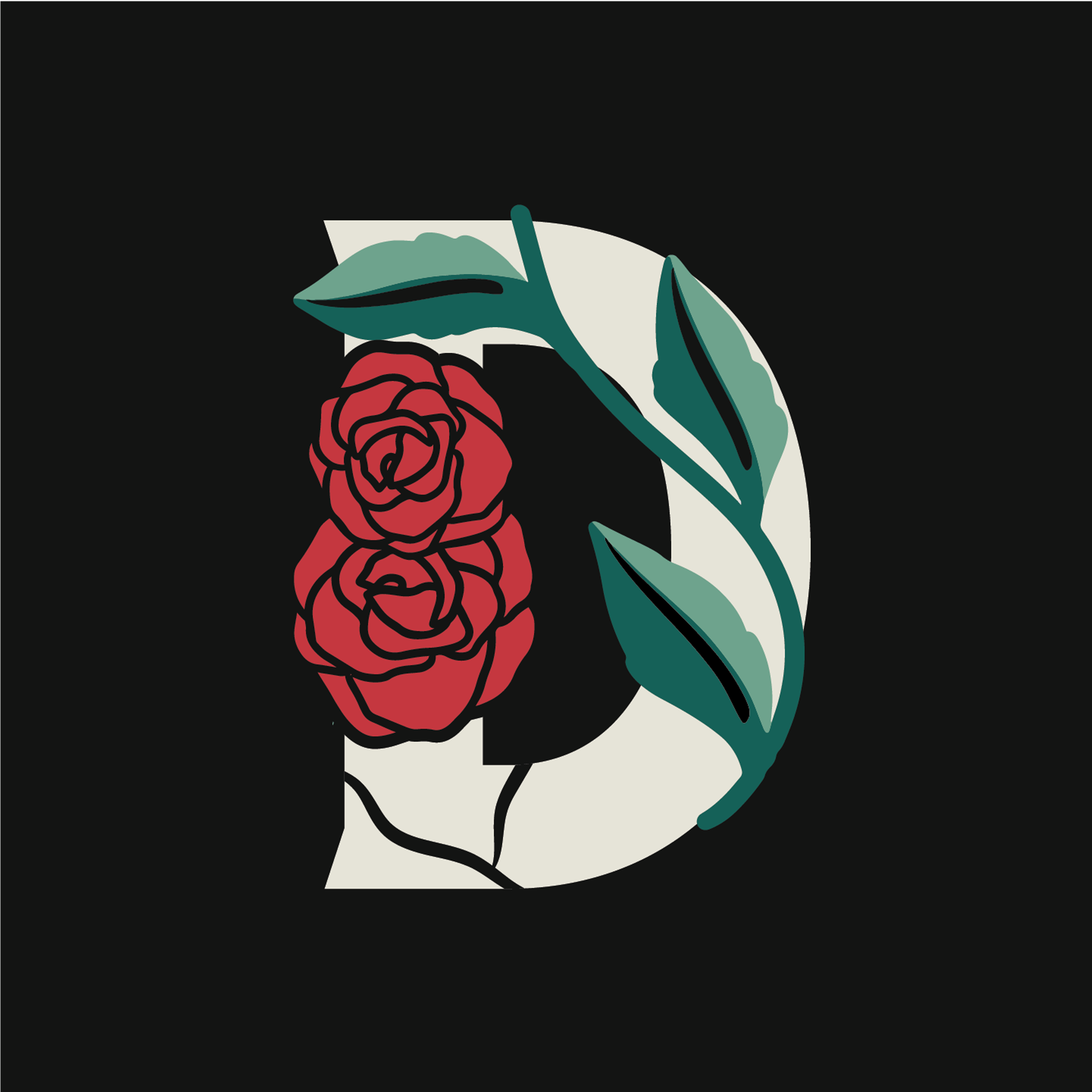 rose-letter-d-design-theme