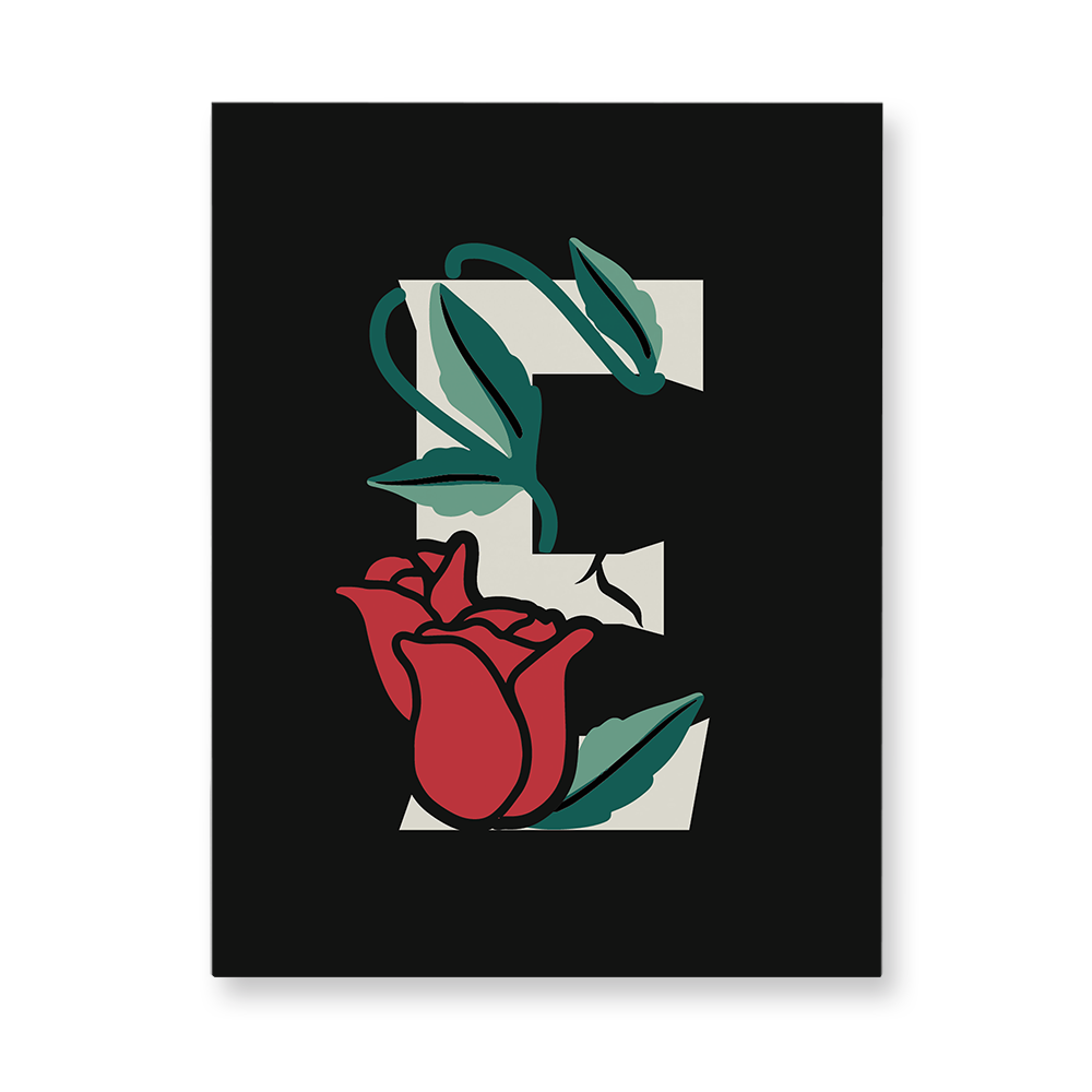 rose-letter-e-aluminum-wall-art