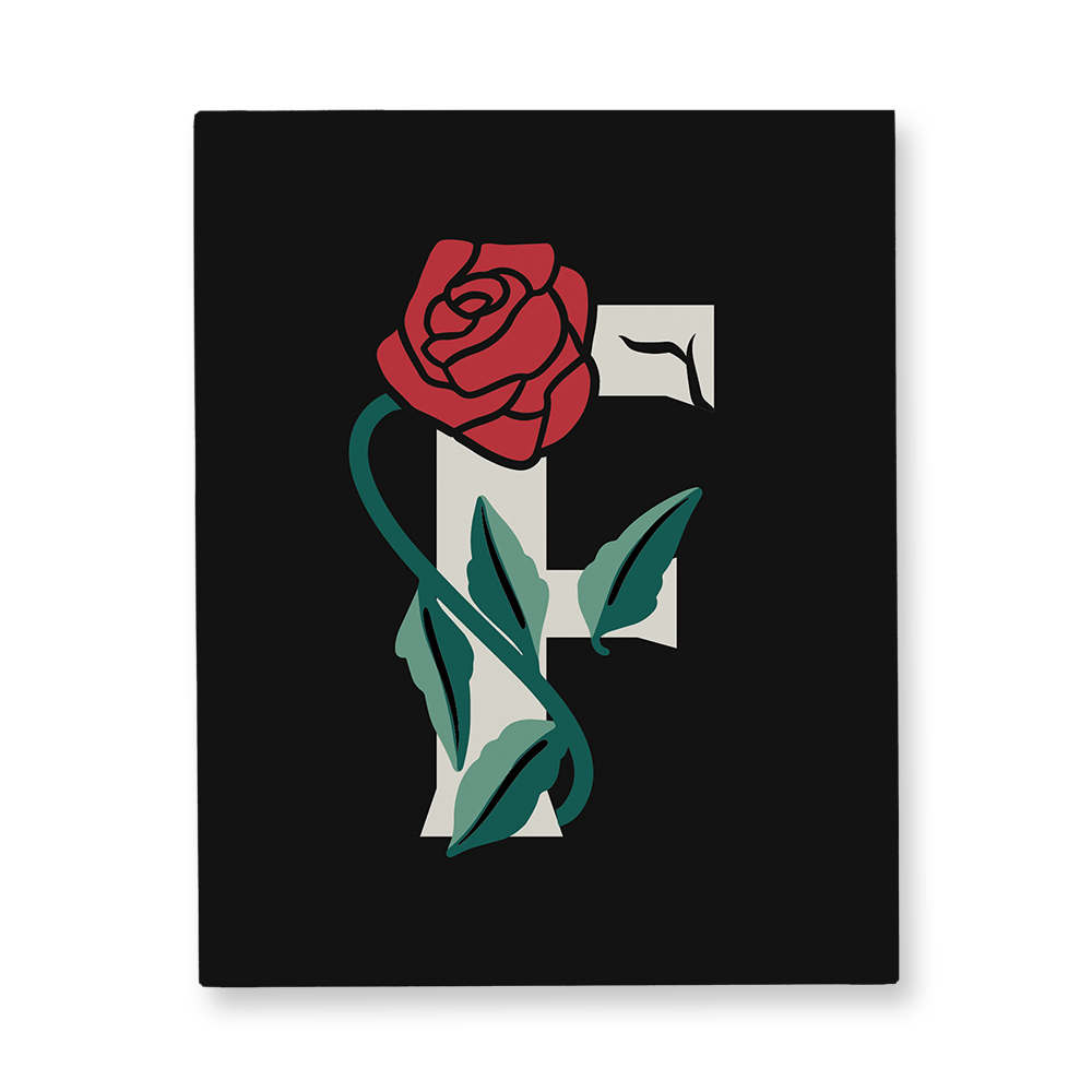 rose-letter-f-canvas-wall-art