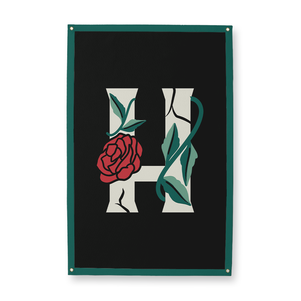 rose-letter-h-camp-flag-rectangle