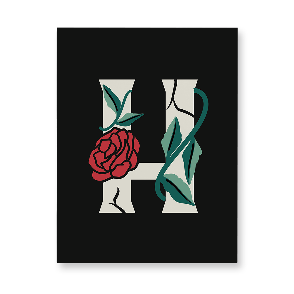 rose-letter-h-aluminum-wall-art