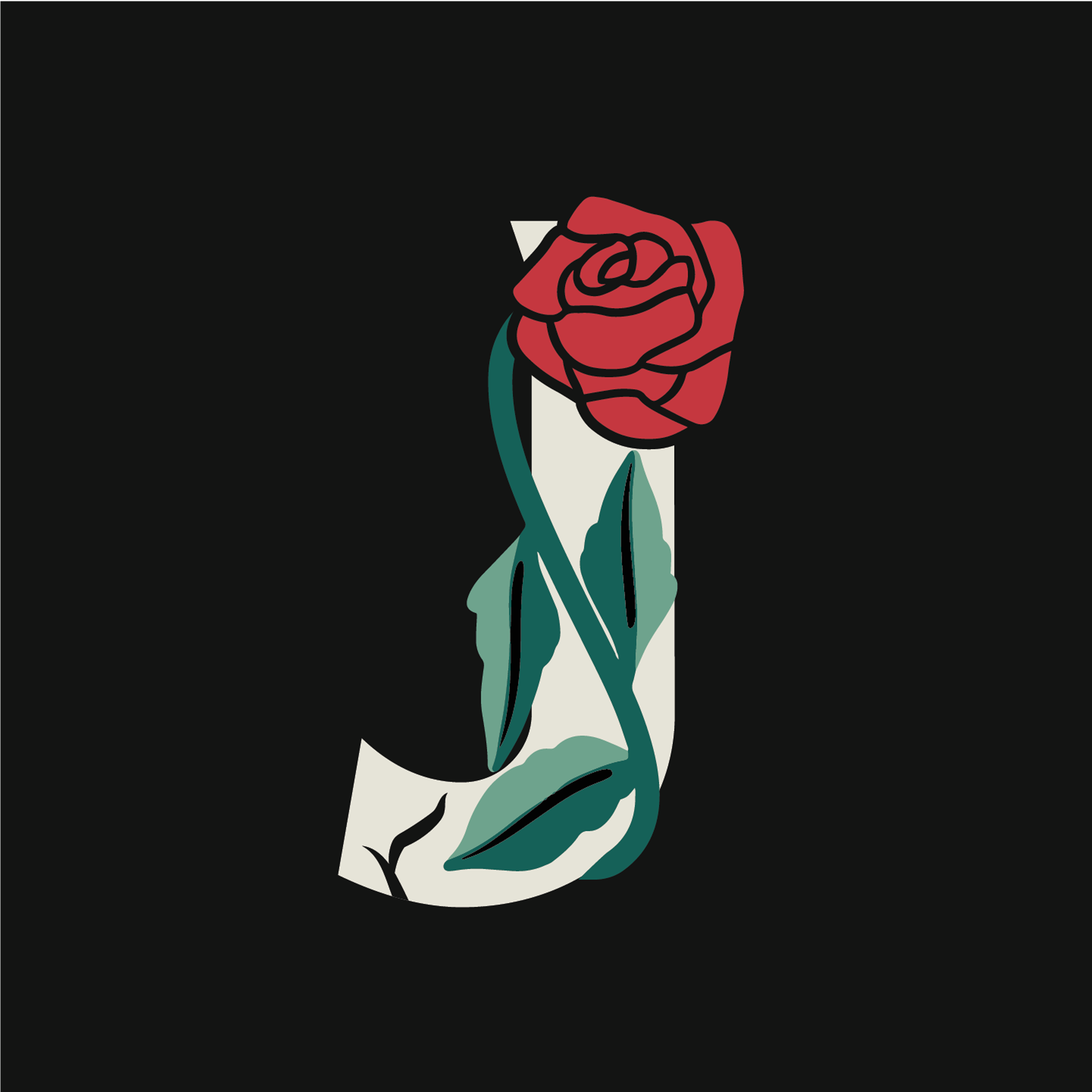 rose-letter-j-design-theme