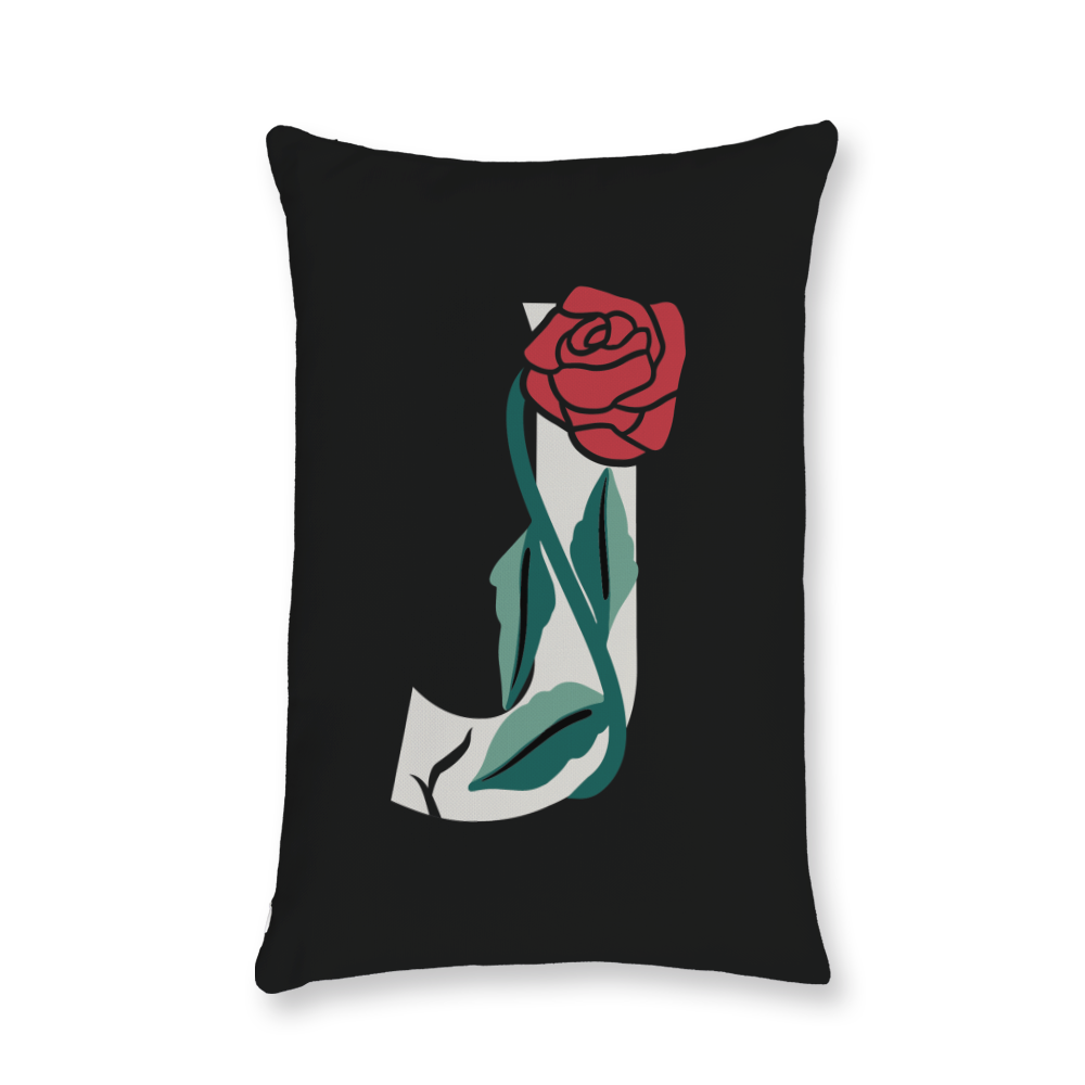 rose-letter-j-throw-pillow