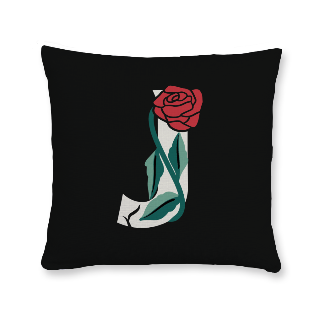 rose-letter-j-throw-pillow