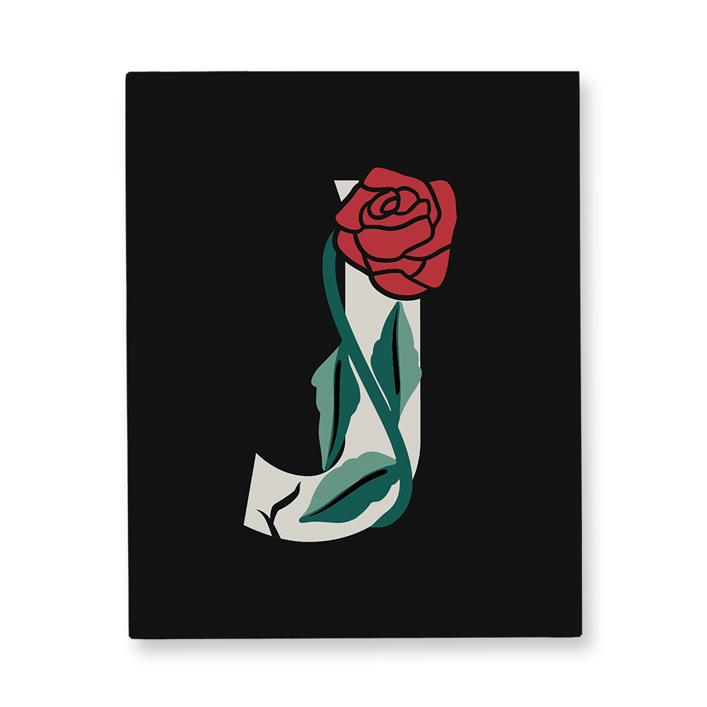 rose-letter-j-canvas-wall-art