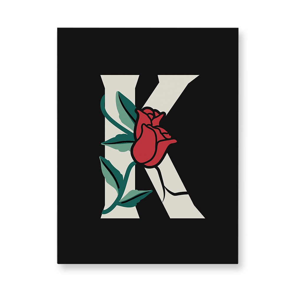 rose-letter-k-aluminum-wall-art