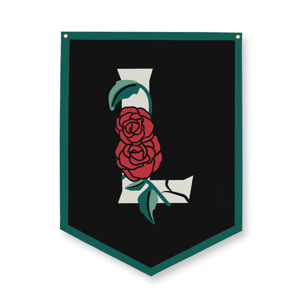 rose-letter-l-camp-flag-five-point