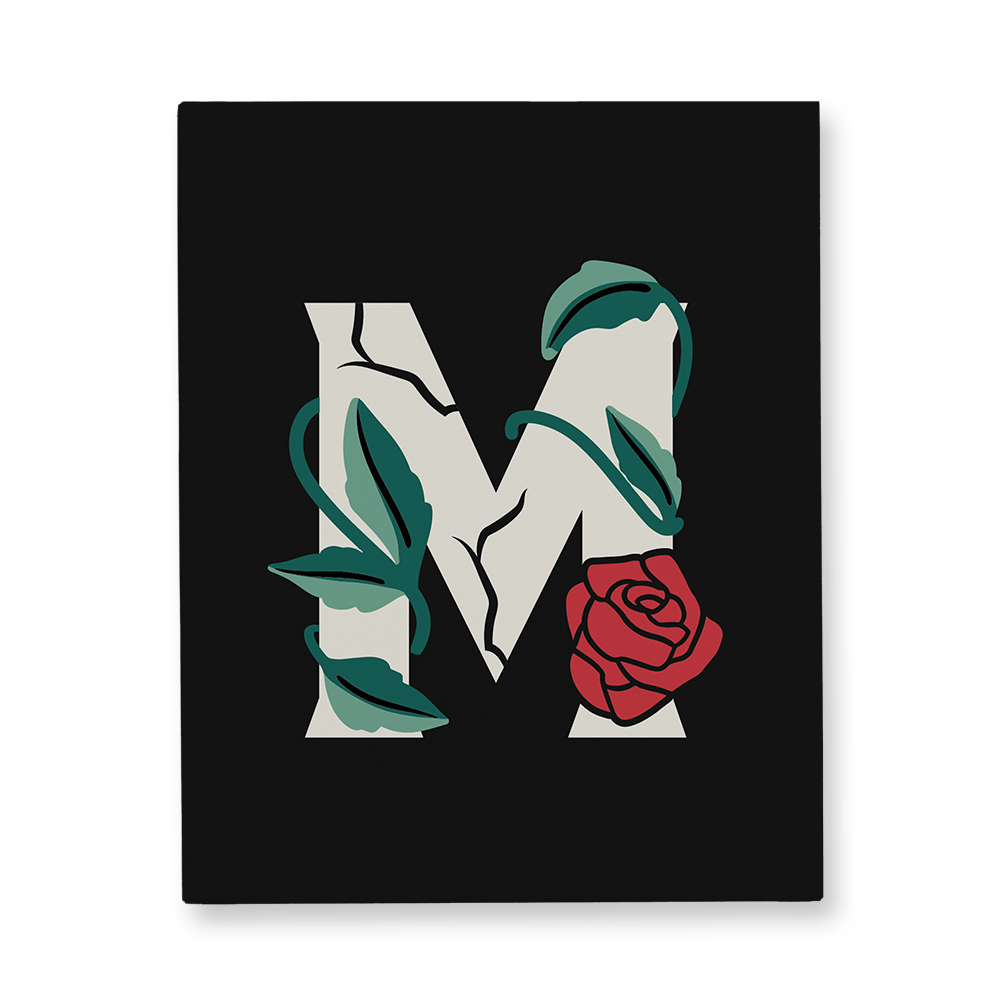 rose-letter-m-gallery-canvas-wall-art