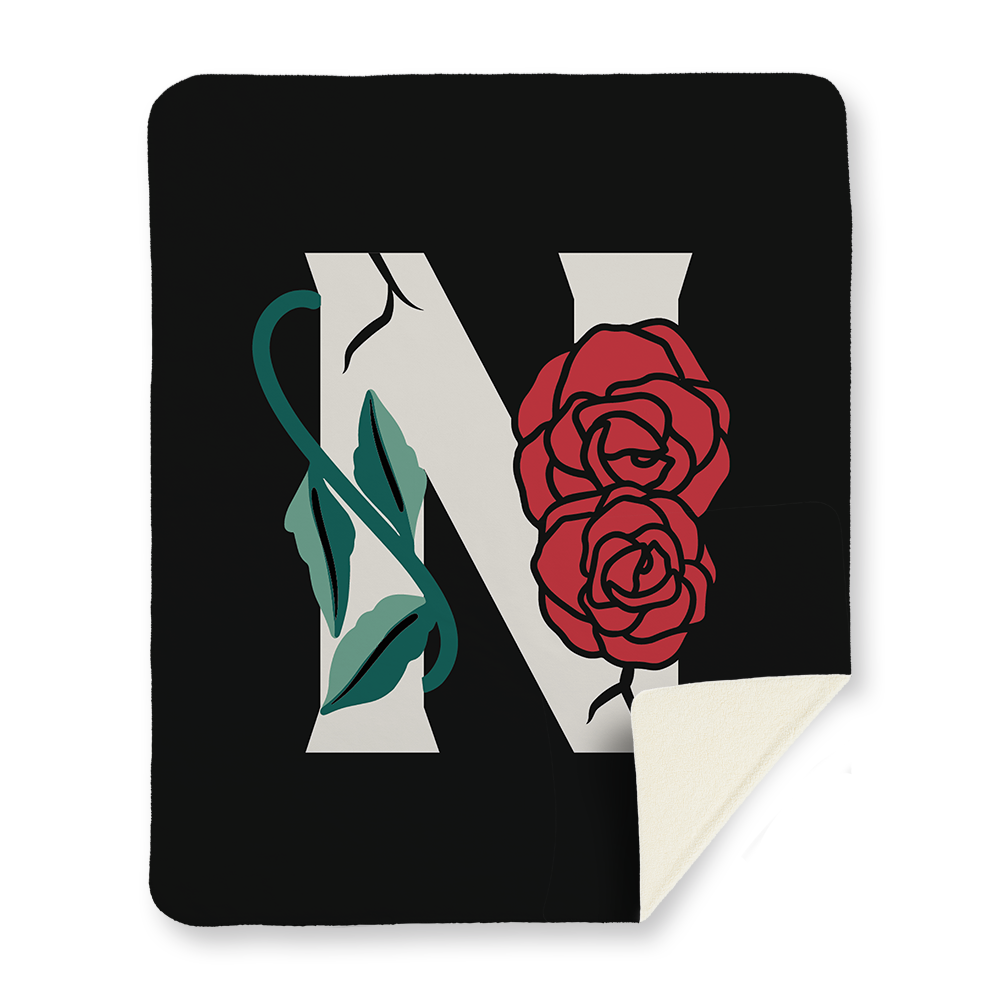 rose-letter-n-blanket-sherpa