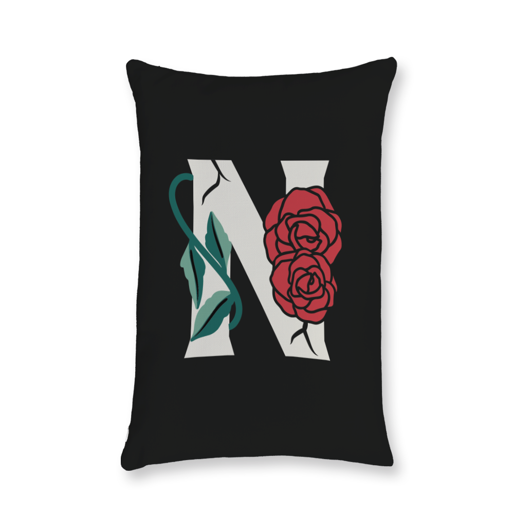 rose-letter-n-throw-pillow