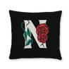 rose-letter-n-throw-pillow