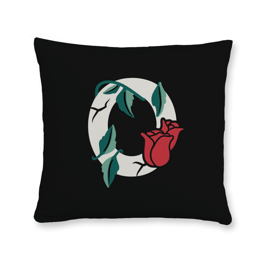 rose-letter-o-throw-pillow