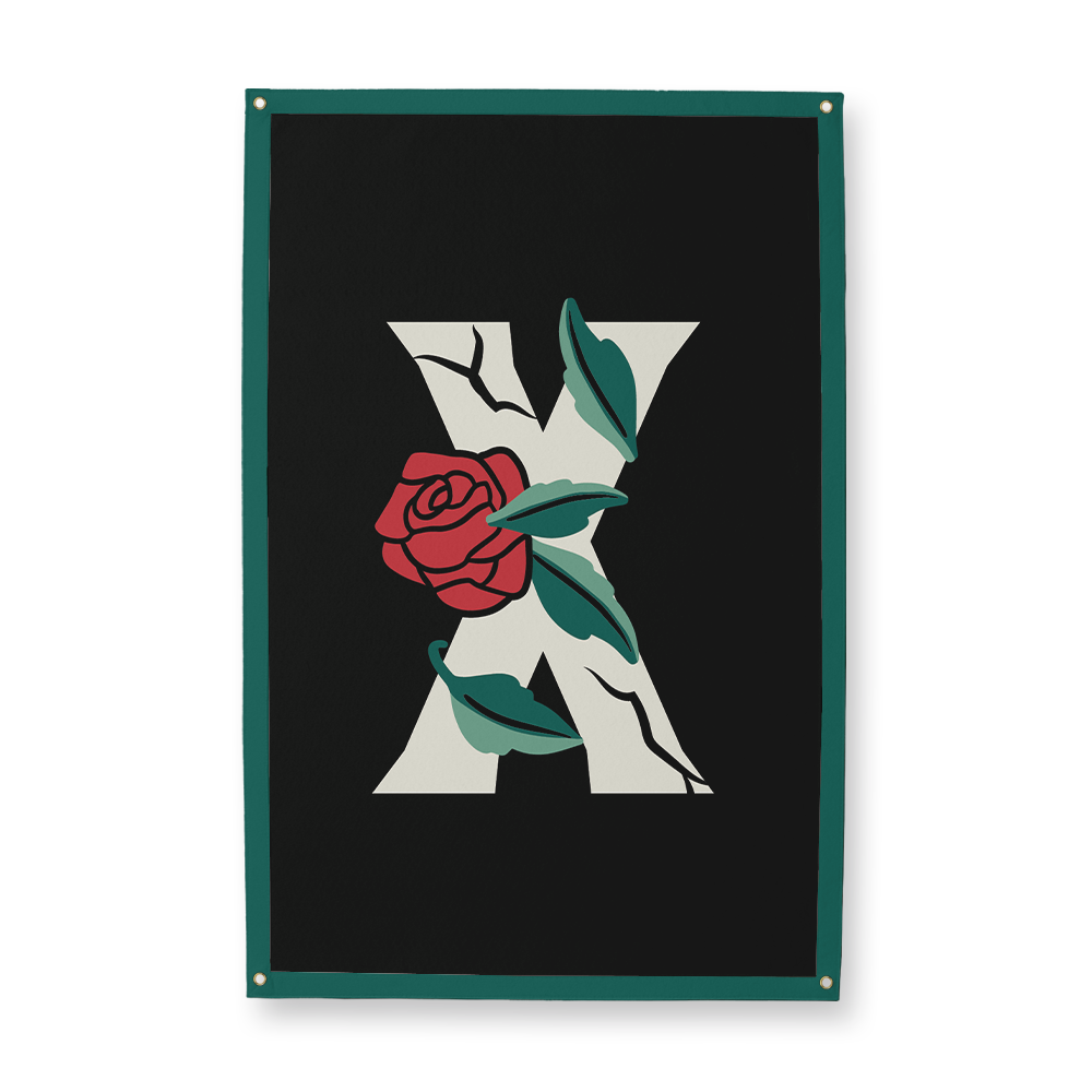 rose-letter-x-camp-flag-rectangle