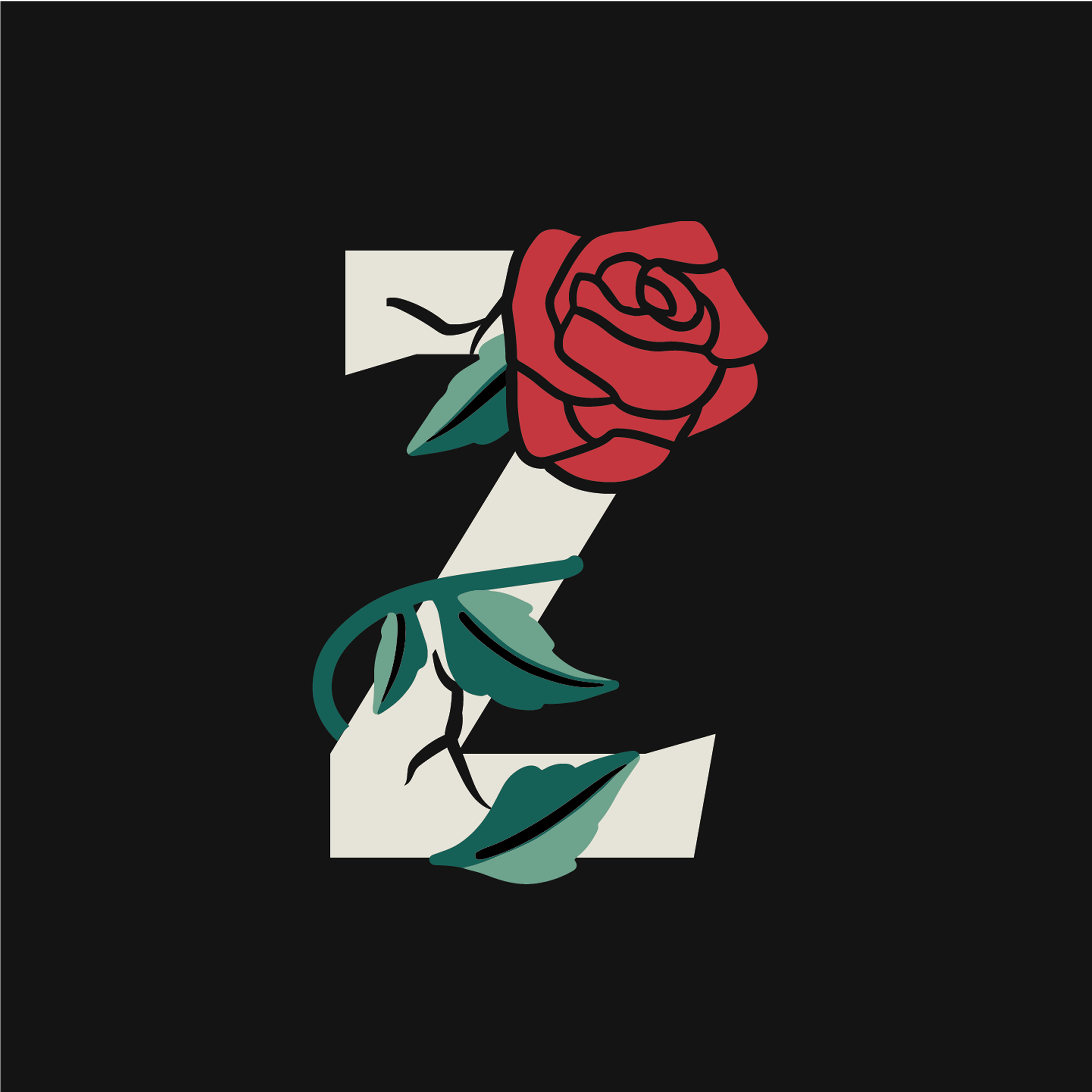 rose-letter-z-design-theme
