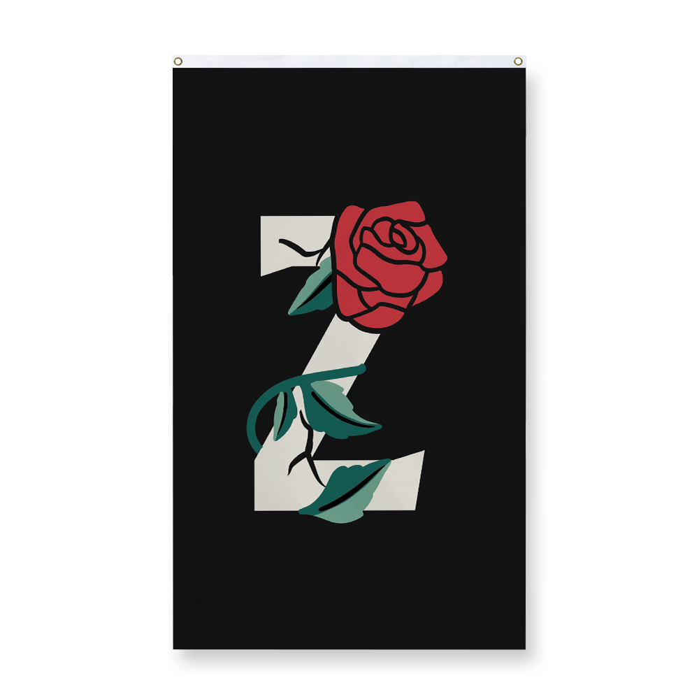 rose-letter-z-display-flag