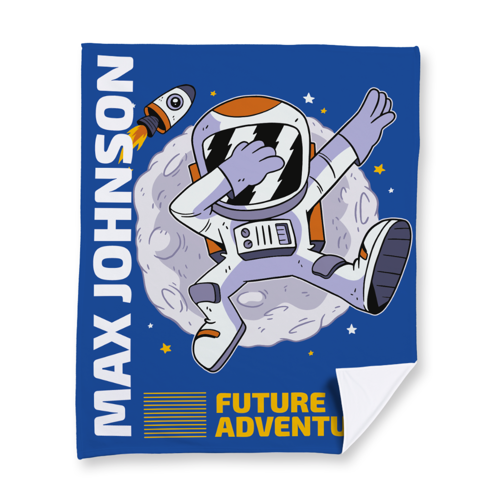 Space Adventure Fleece Blanket