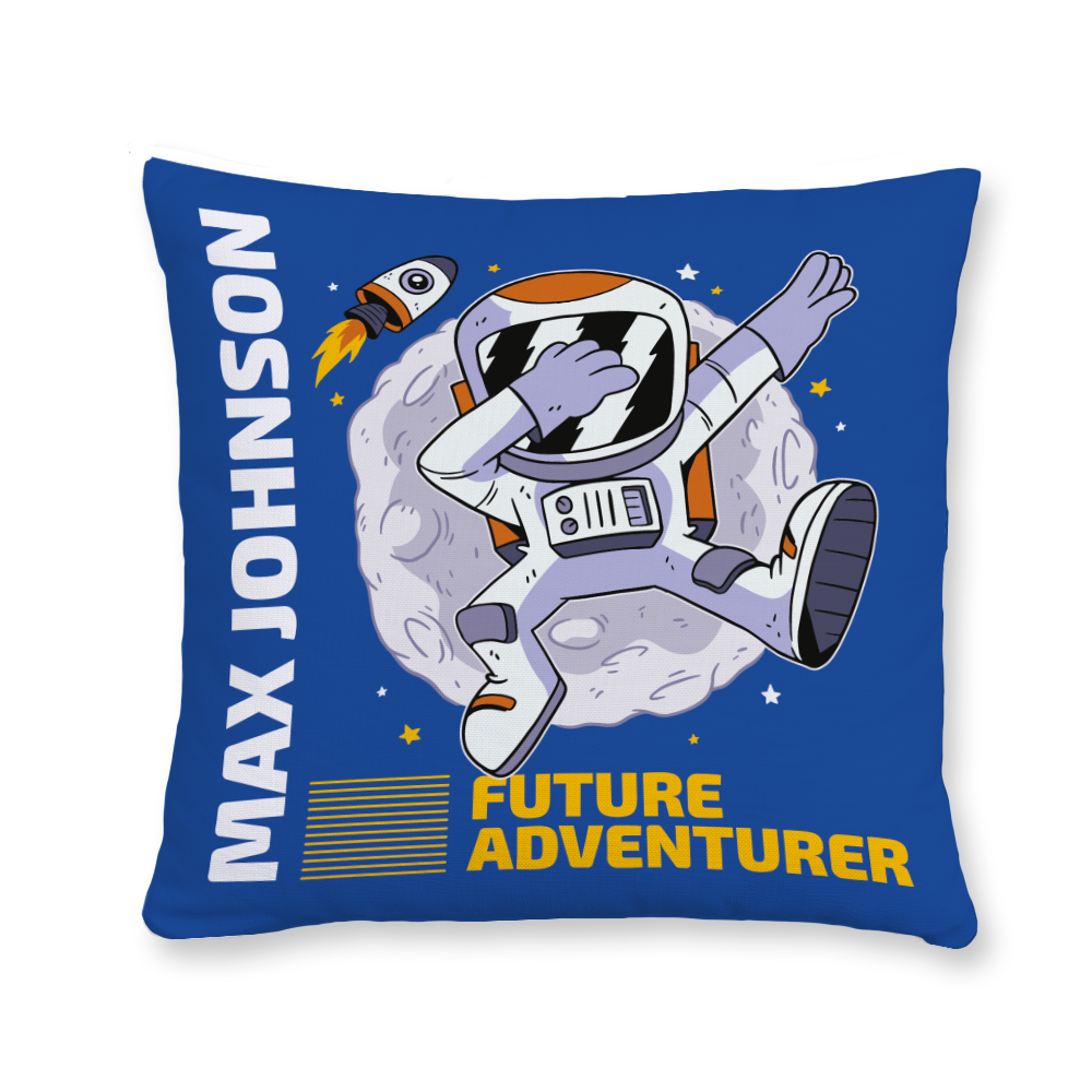 Space Adventure Throw Pillow