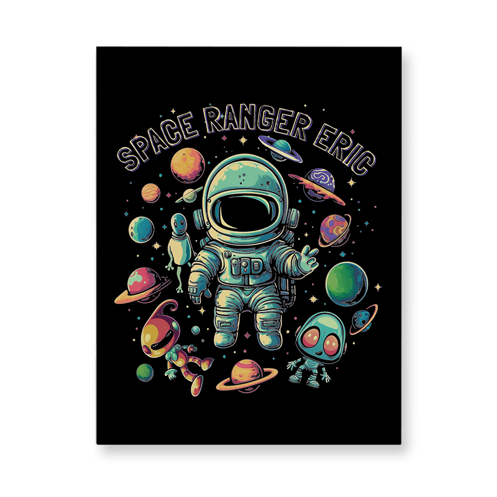 Space Ranger Aluminum Wall Art