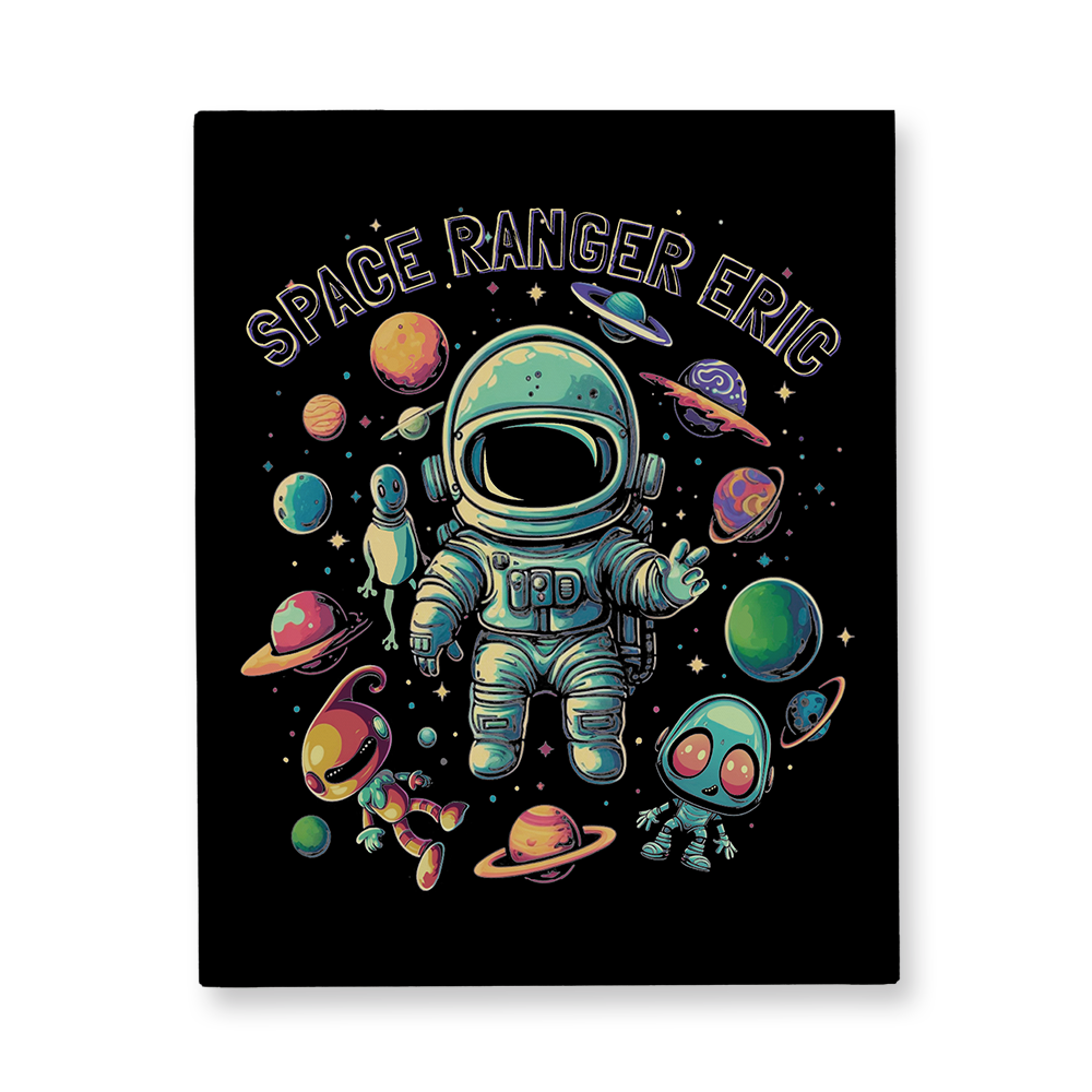 Space Ranger Canvas Wall Art