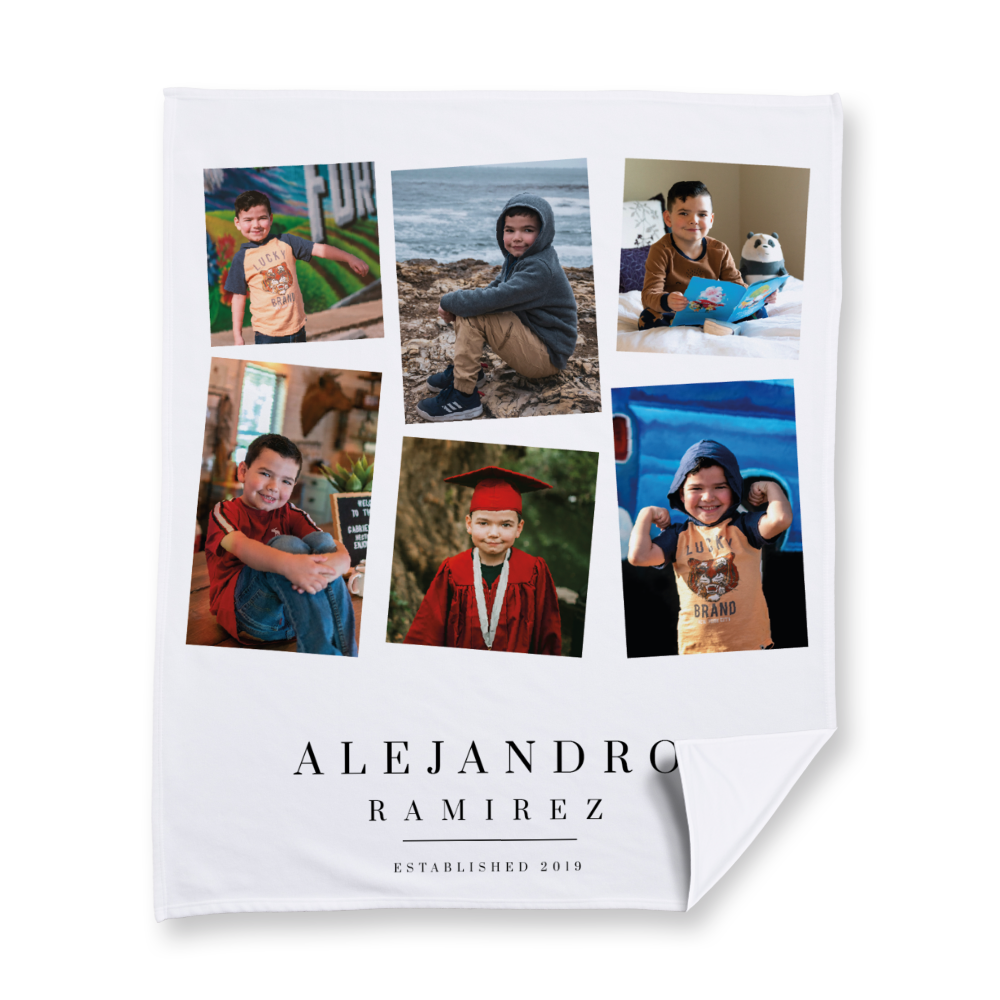 staggered-photo-collage-blanket-fleece