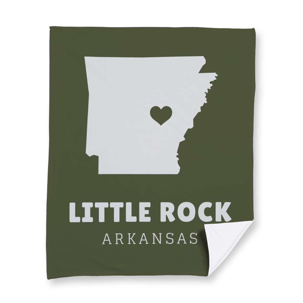 state-vector-heart-arkansas-blanket-fleece