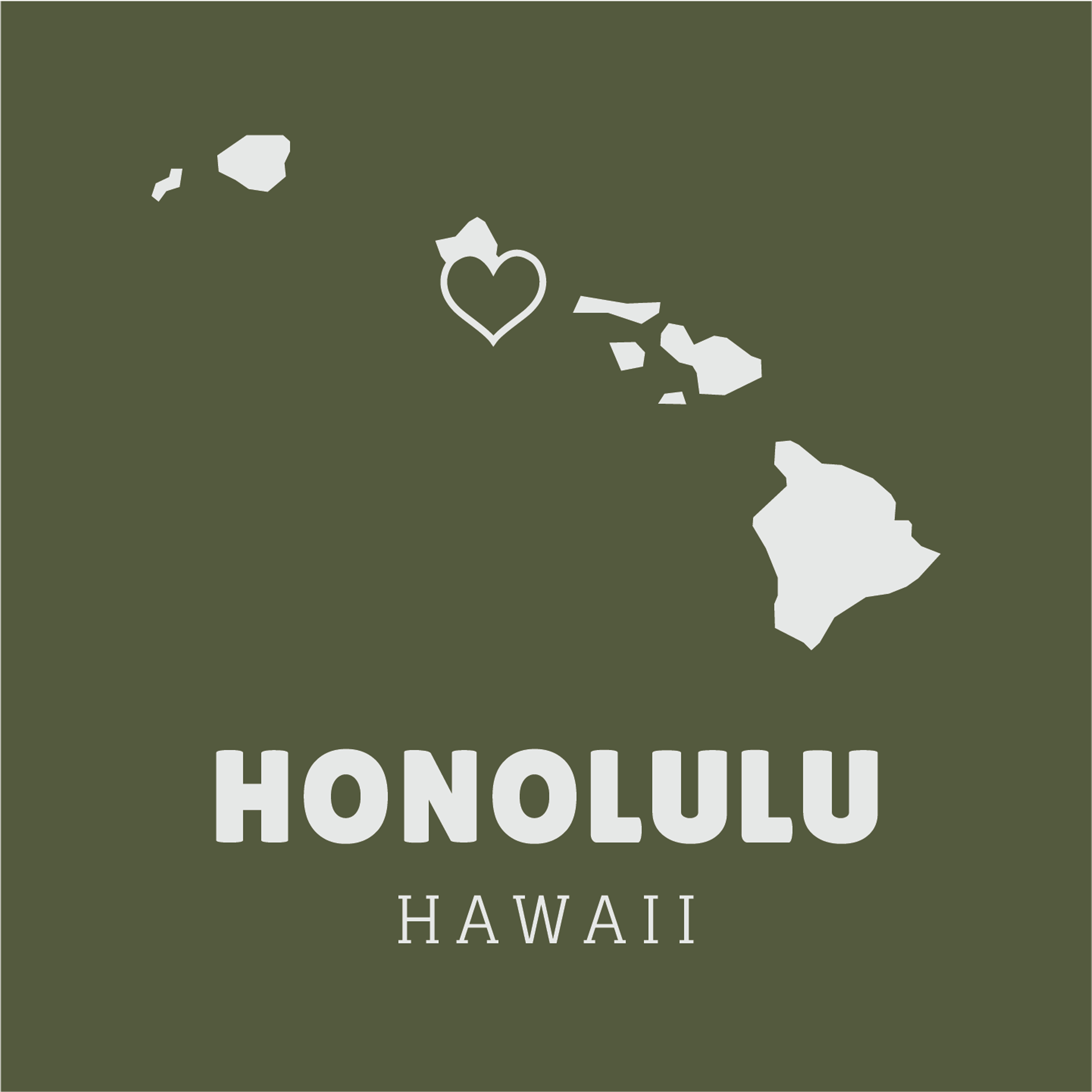 state-vector-heart-hawaii-design-theme