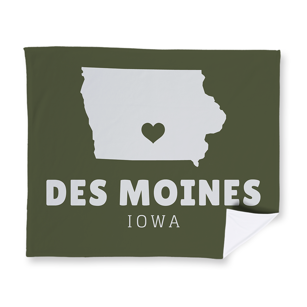 state-vector-heart-iowa-blanket-fleece