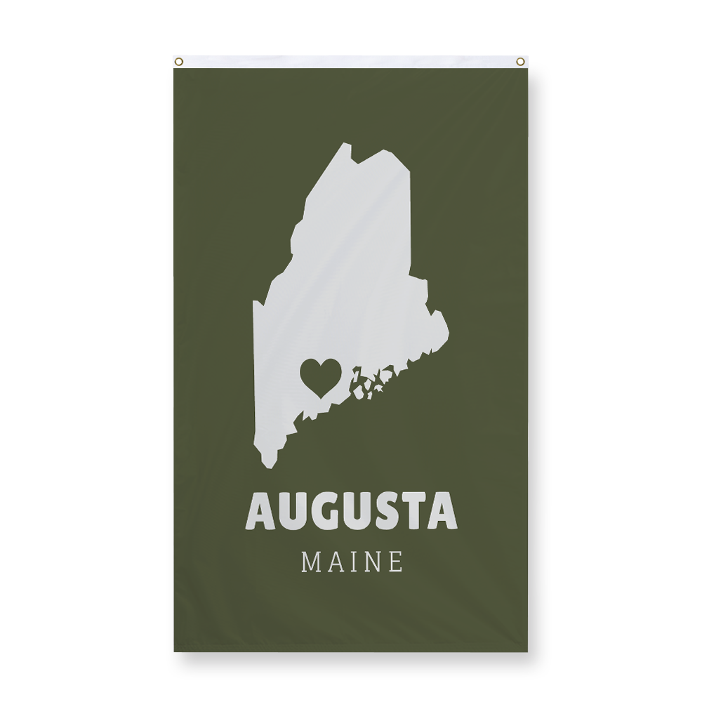state-vector-heart-maine-display-flag