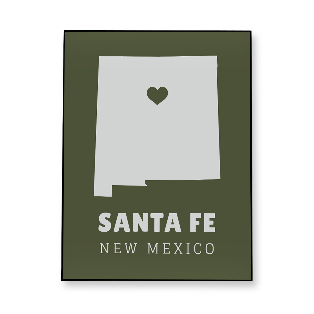 state-vector-heart-new-mexico-fabric-in-a-frame-wall-art