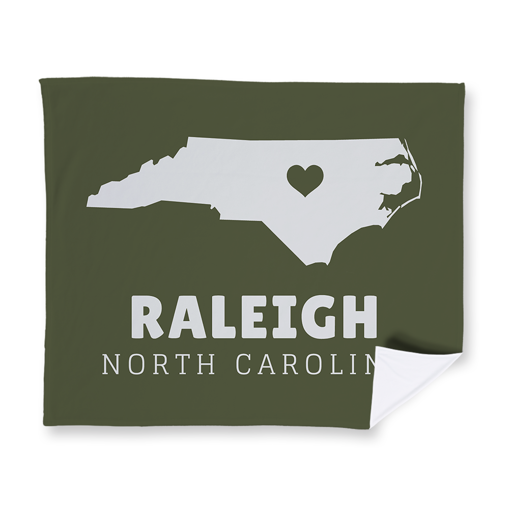 state-vector-heart-north-carolina-blanket-fleece