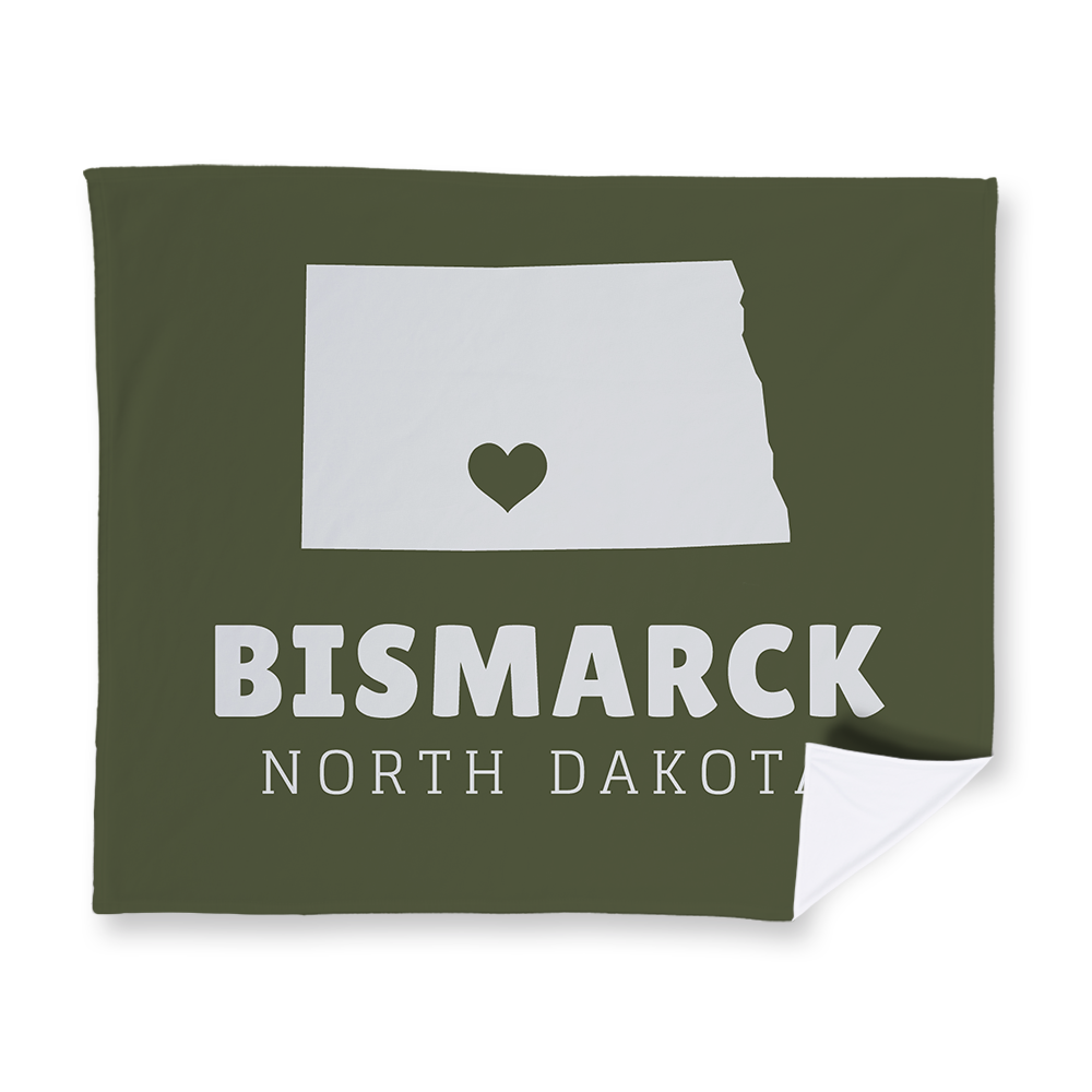 state-vector-heart-north-dakota-blanket-fleece