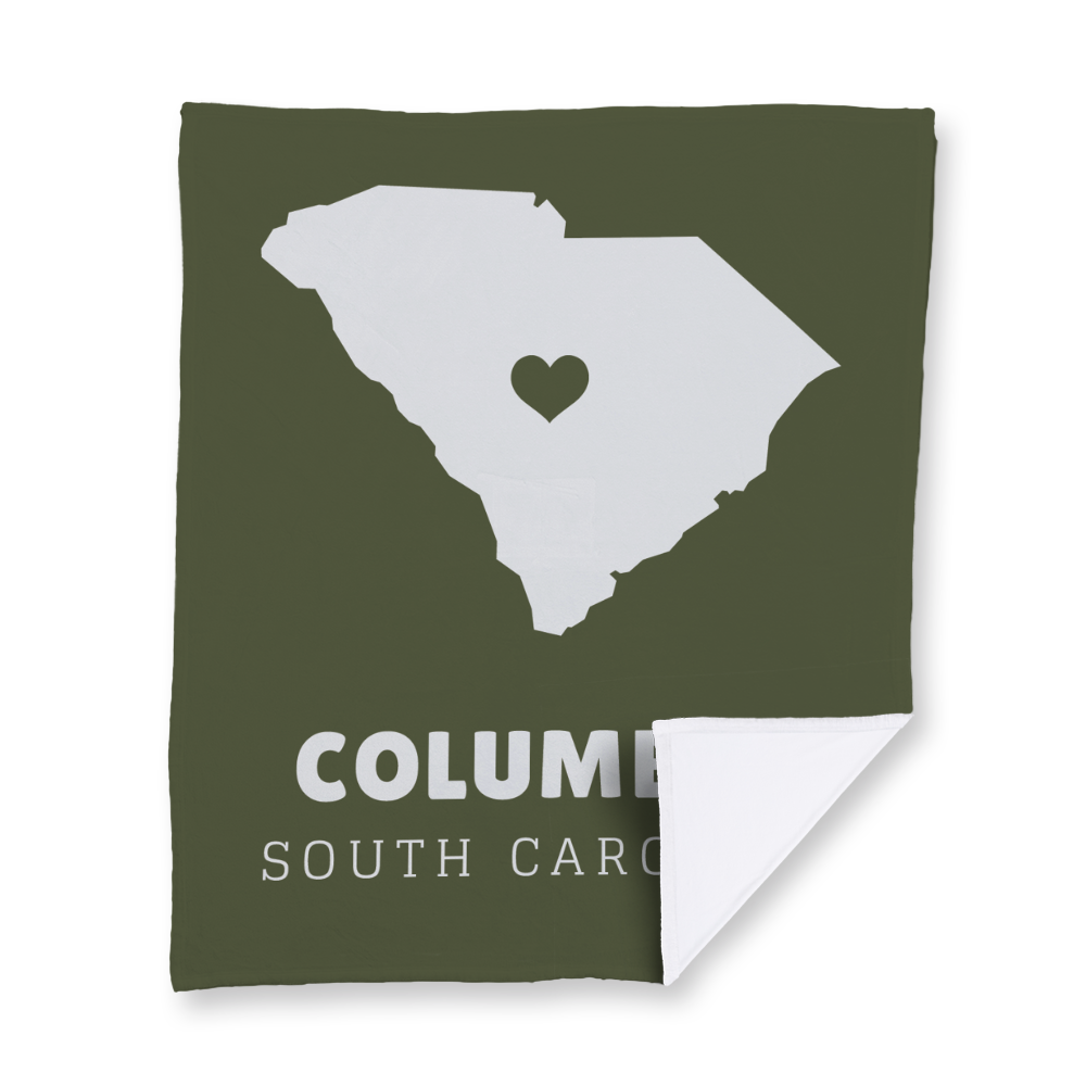 state-vector-heart-south-carolina-blanket-velvety