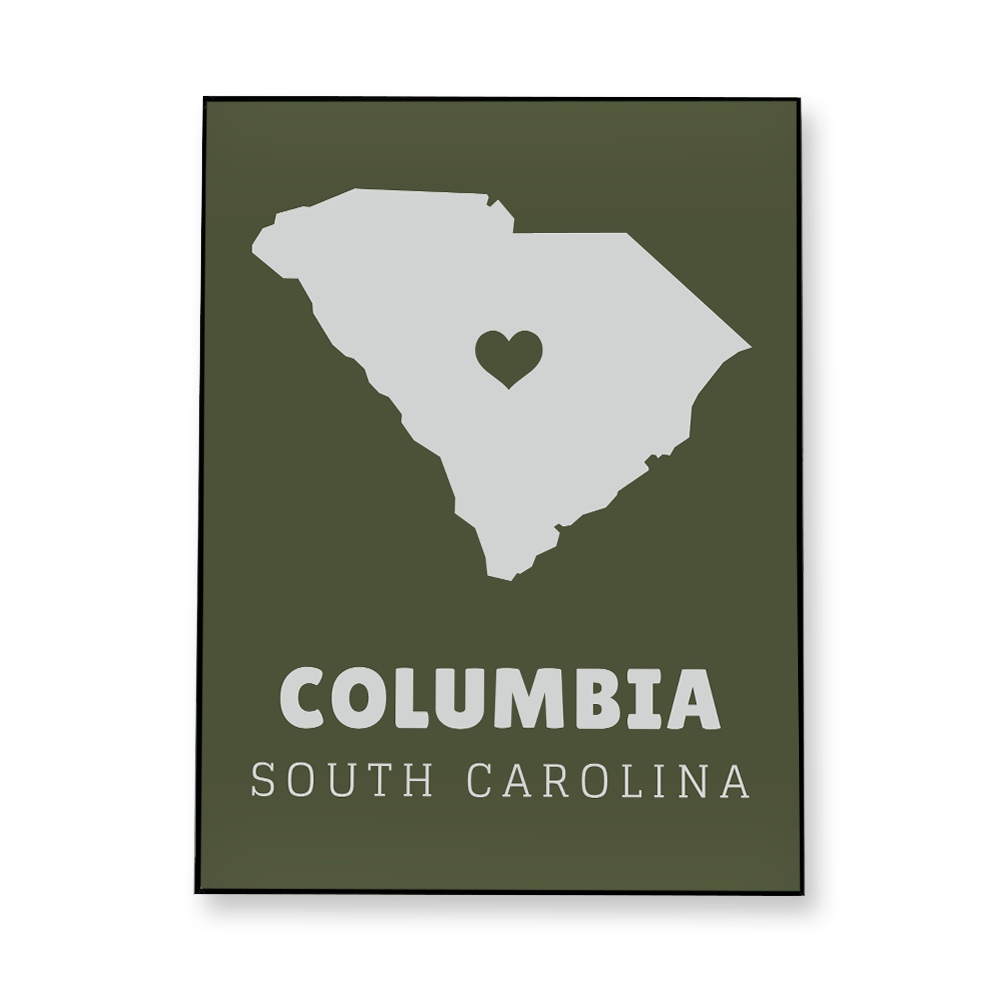 state-vector-heart-south-carolina-fabric-in-a-frame-wall-art