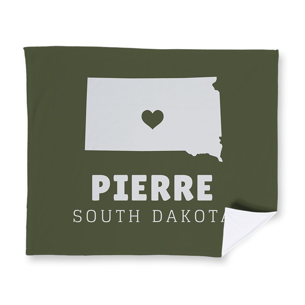 state-vector-heart-south-dakota-blanket-fleece