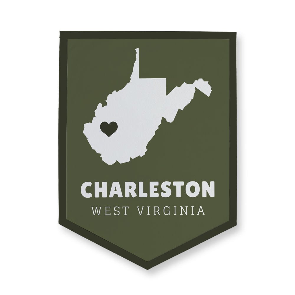 state-vector-heart-west-virginia-camp-flag-five-point