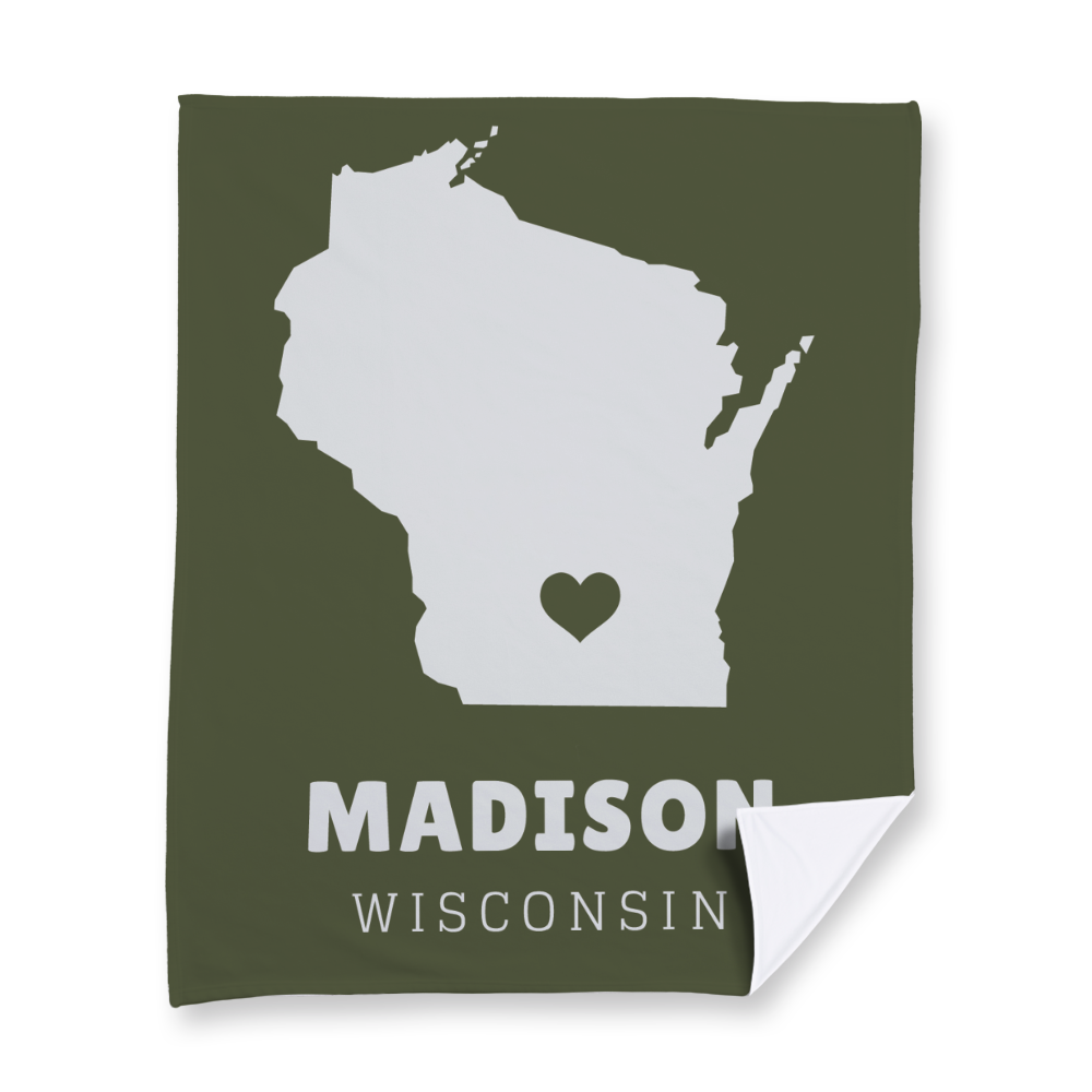 state-vector-heart-wisconsin-blanket-fleece